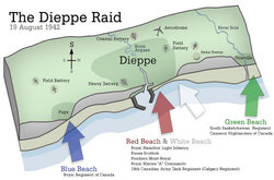 Museum Archives. Dieppe map
